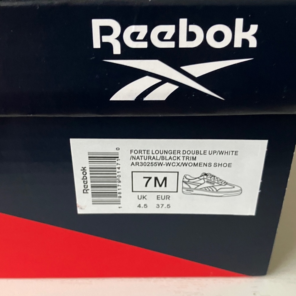 Reebok Forte Lounger Double Up/White Sneakers (Size 7) NWT - Picture 12 of 12